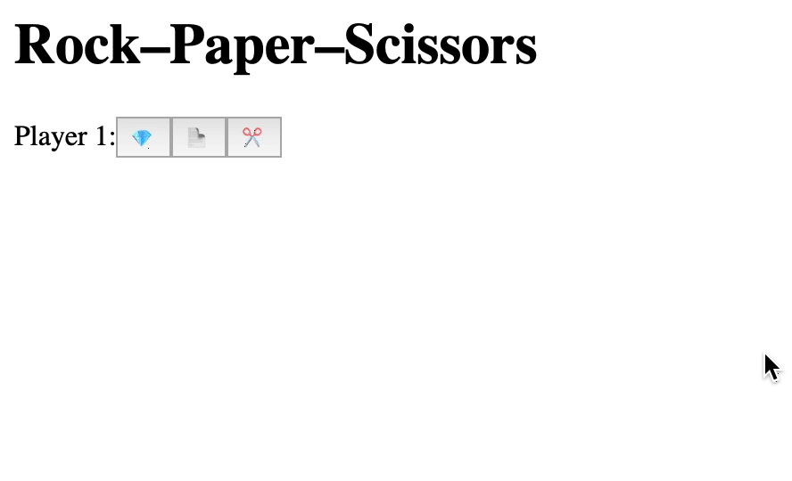 Rock–Paper–Scissors